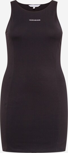 Rochie Calvin Klein Jeans Curve pe negru / alb, Vizualizare produs