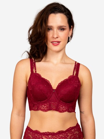 SugarShape Podprsenka – červená: přední strana