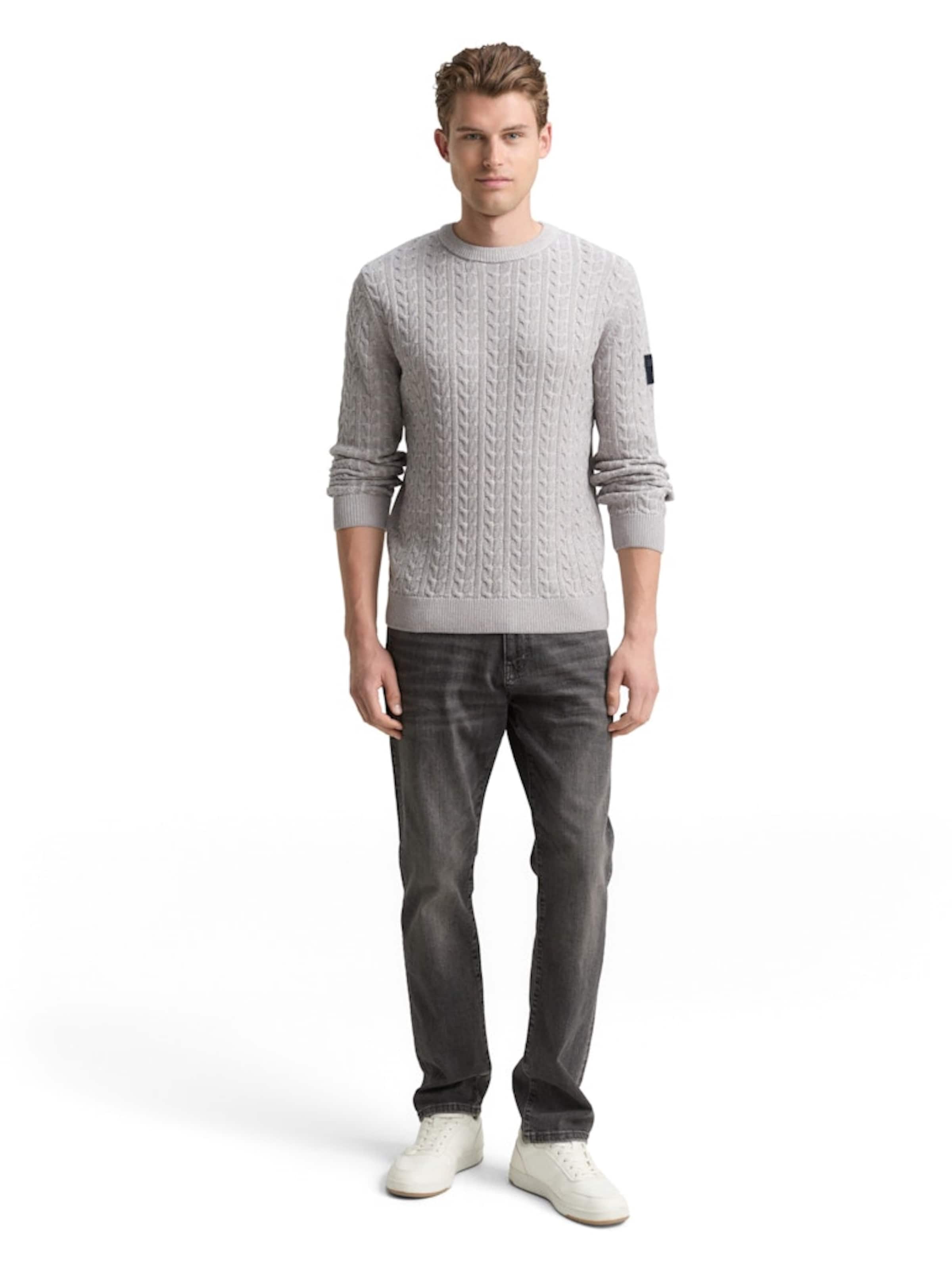 TOM TAILOR Sweater in Grey