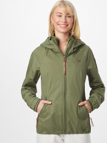 Veste fonctionnelle 'Dizzie' Ragwear en vert : devant