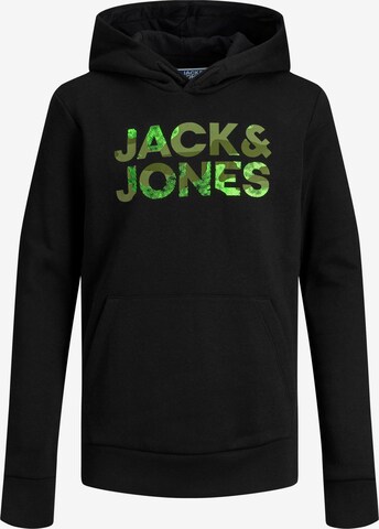 Jack & Jones Junior Sweatshirt 'Soldier' in Schwarz: predná strana