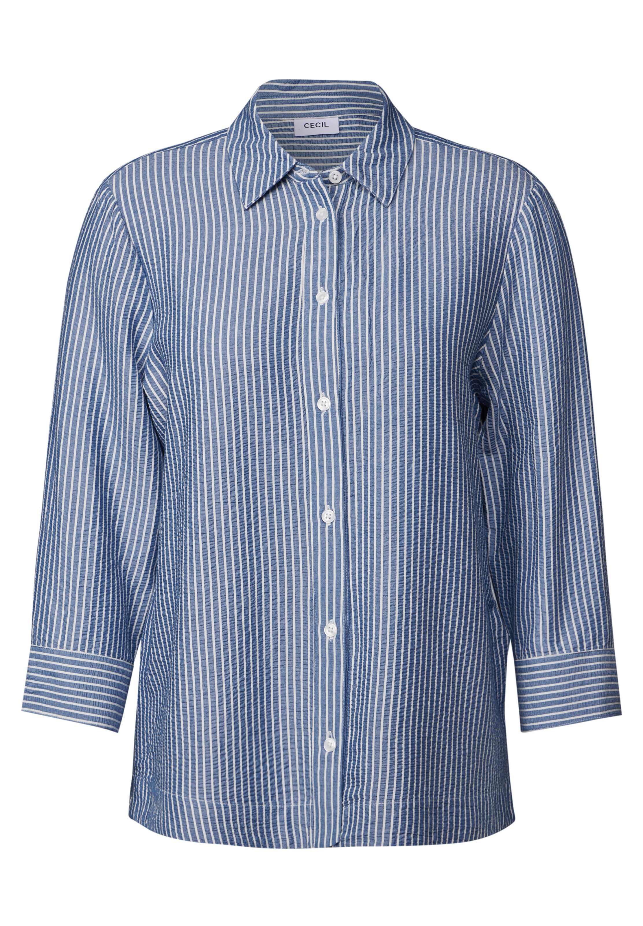 CECIL Blouse in Blue: front