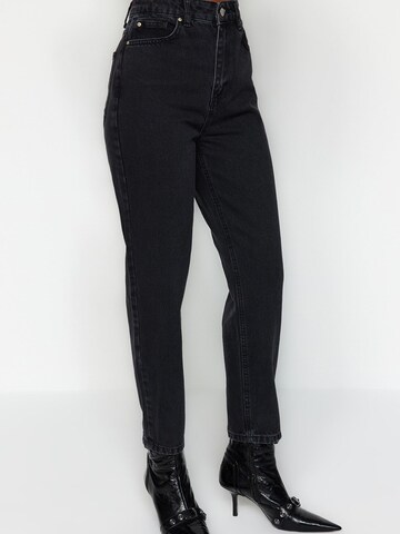 Tapered Jeans de la Trendyol pe negru