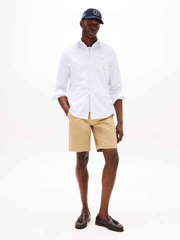 TOMMY HILFIGER Regular Fit Skjorte 'HERITAGE' i blå