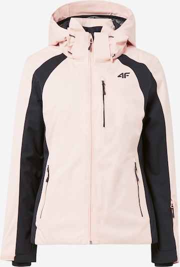 4F Jacke in rosa / schwarz, Produktansicht