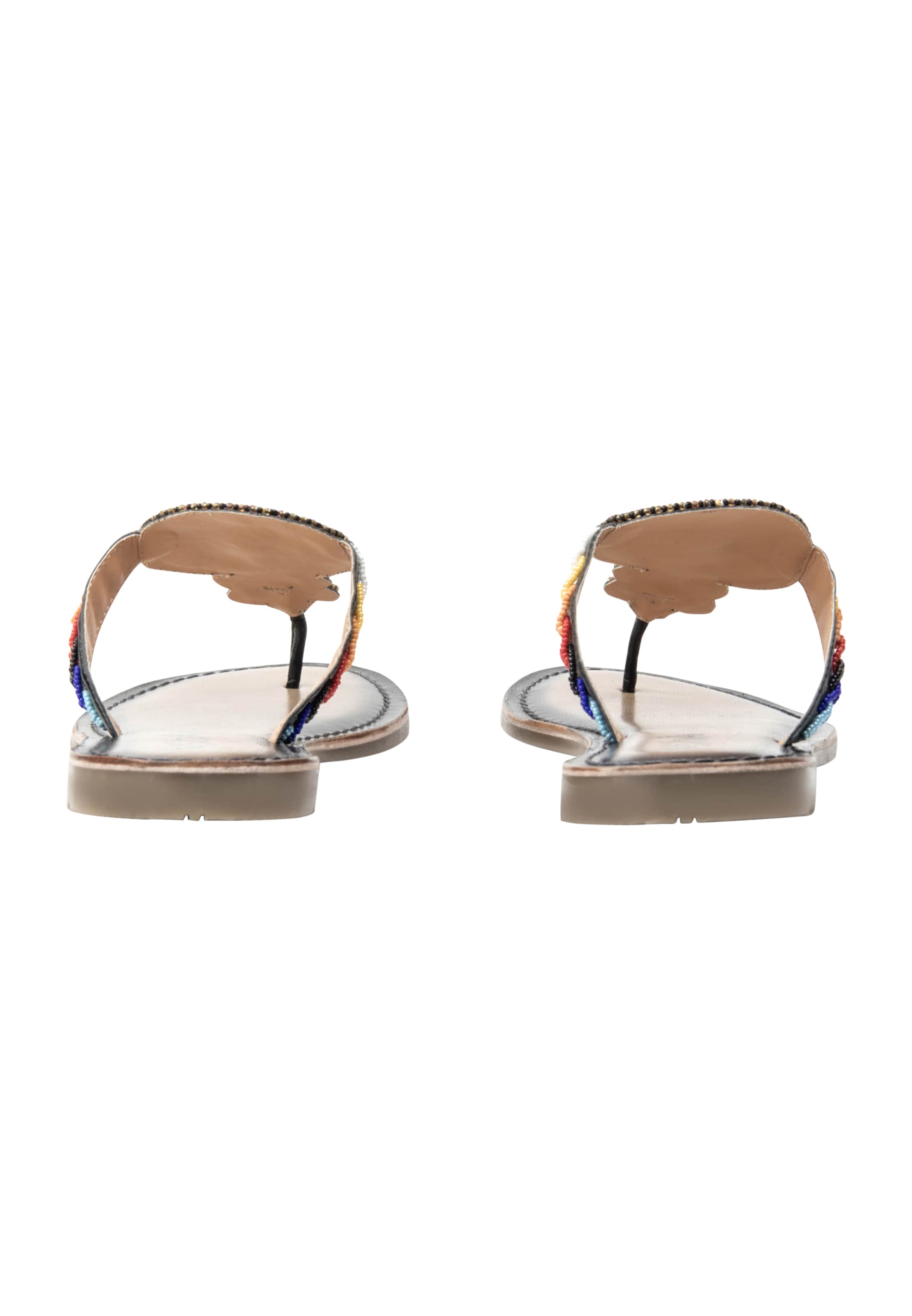 juoda usha FESTIVAL Šlepetės per pirštą