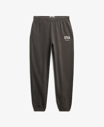 Superdry Bootcut Broek 'Athletic Essential' in Grijs