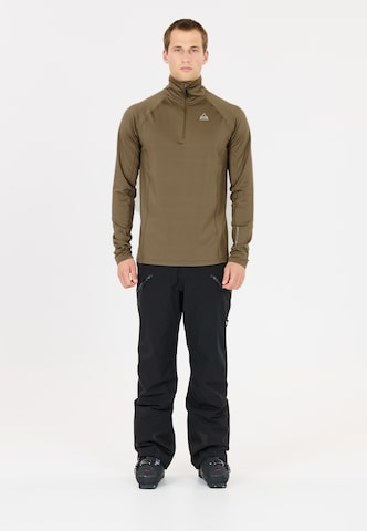 SOS Functioneel shirt 'Stratos' in Bruin