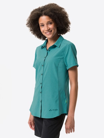 VAUDE Multifunctionele blouse 'Seiland III' in Groen: voorkant