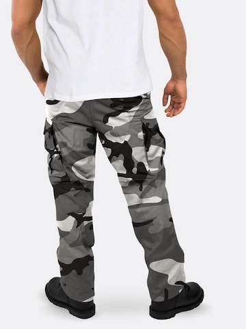 Regular Pantalon outdoor 'Trooper' normani en blanc