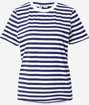 PIECES - Camiseta 'PCRIA' en azul: frente