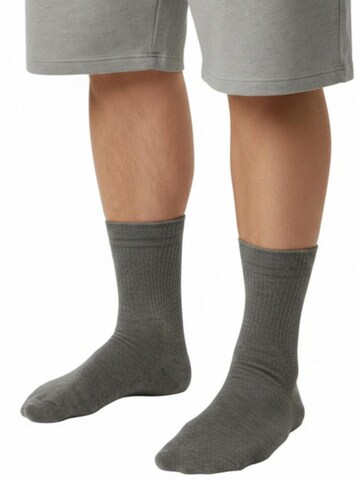 Lavecchia Socken 'LV-903 Übergrößen'‌‌ in Grau: Vorderseite