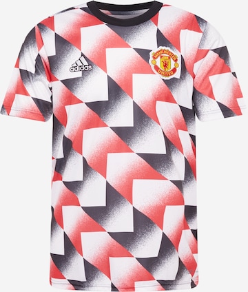 Maglia trikot 'Manchester United Pre-Match' di ADIDAS SPORTSWEAR in rosso: frontale