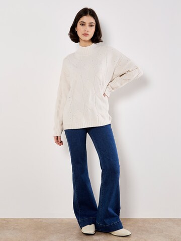 Pull-over ' ' Apricot en beige