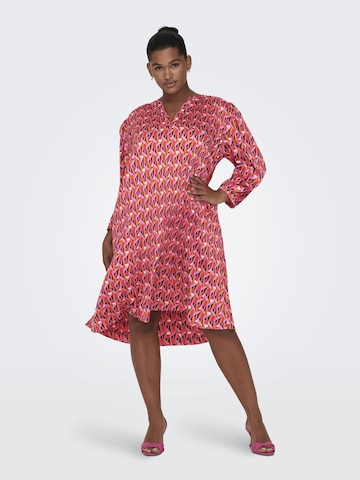 ONLY Carmakoma Shirt Dress in Mixed colors