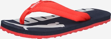 Claquettes / Tongs 'Epic Flip v2' PUMA en rouge : devant