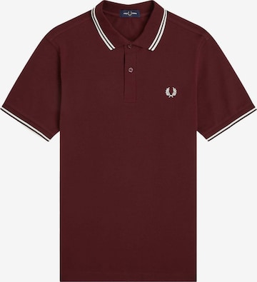 Fred Perry Shirt in Brown: front