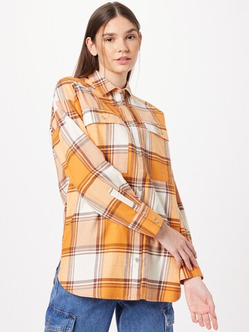 Camicia da donna 'Chrissy' di Iriedaily in arancione: frontale