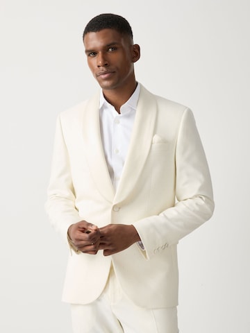 Next Slim fit Colbert in Beige: voorkant