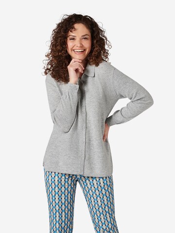 eve in paradise Knit Cardigan 'Kim' in Grey: front