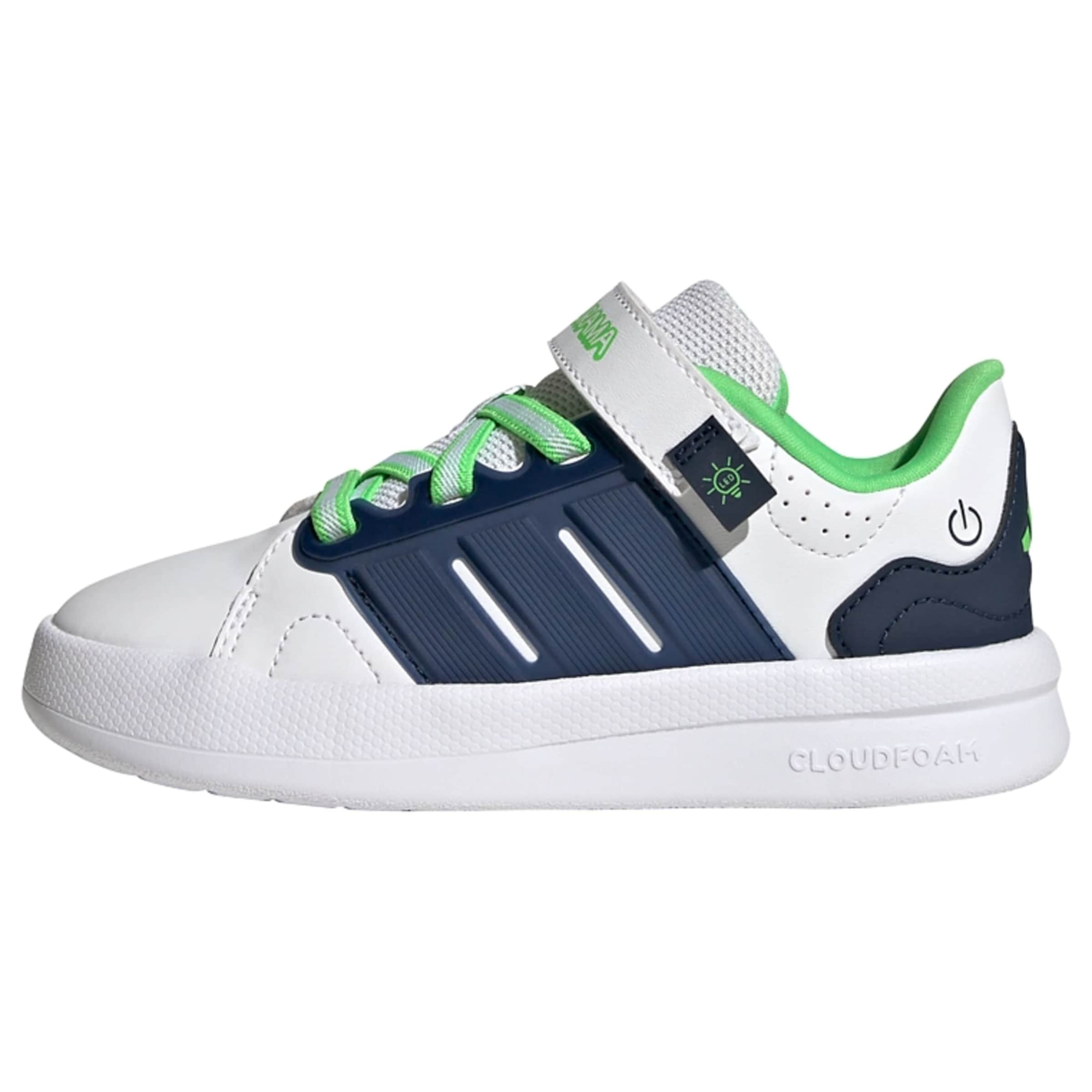 ADIDAS SPORTSWEAR - Zapatillas deportivas 'Lightorama Court' en blanco: frente