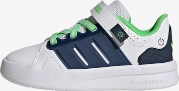 balta ADIDAS SPORTSWEAR Sportbačiai 'Lightorama Court': priekis