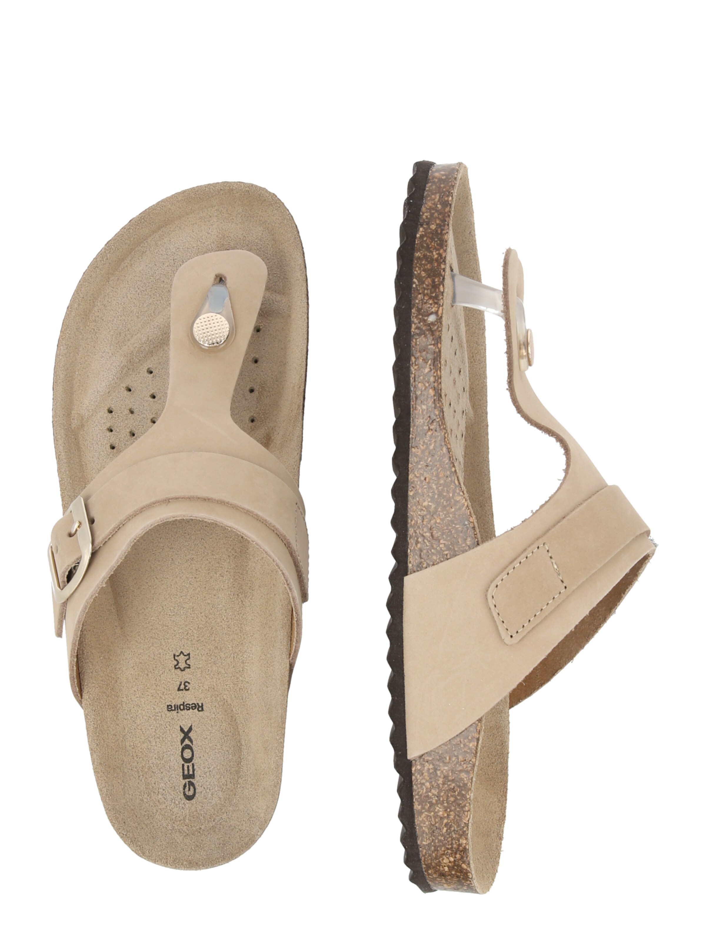 GEOX Klipklappere 'BRIONIA' i grå