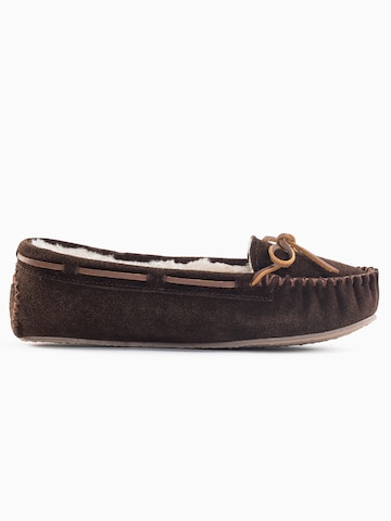 Minnetonka - Zapatillas de casa 'Cally' en marrón