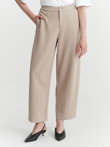 Loosefit Pantalon 'MEREDIA' TATUUM en beige : devant