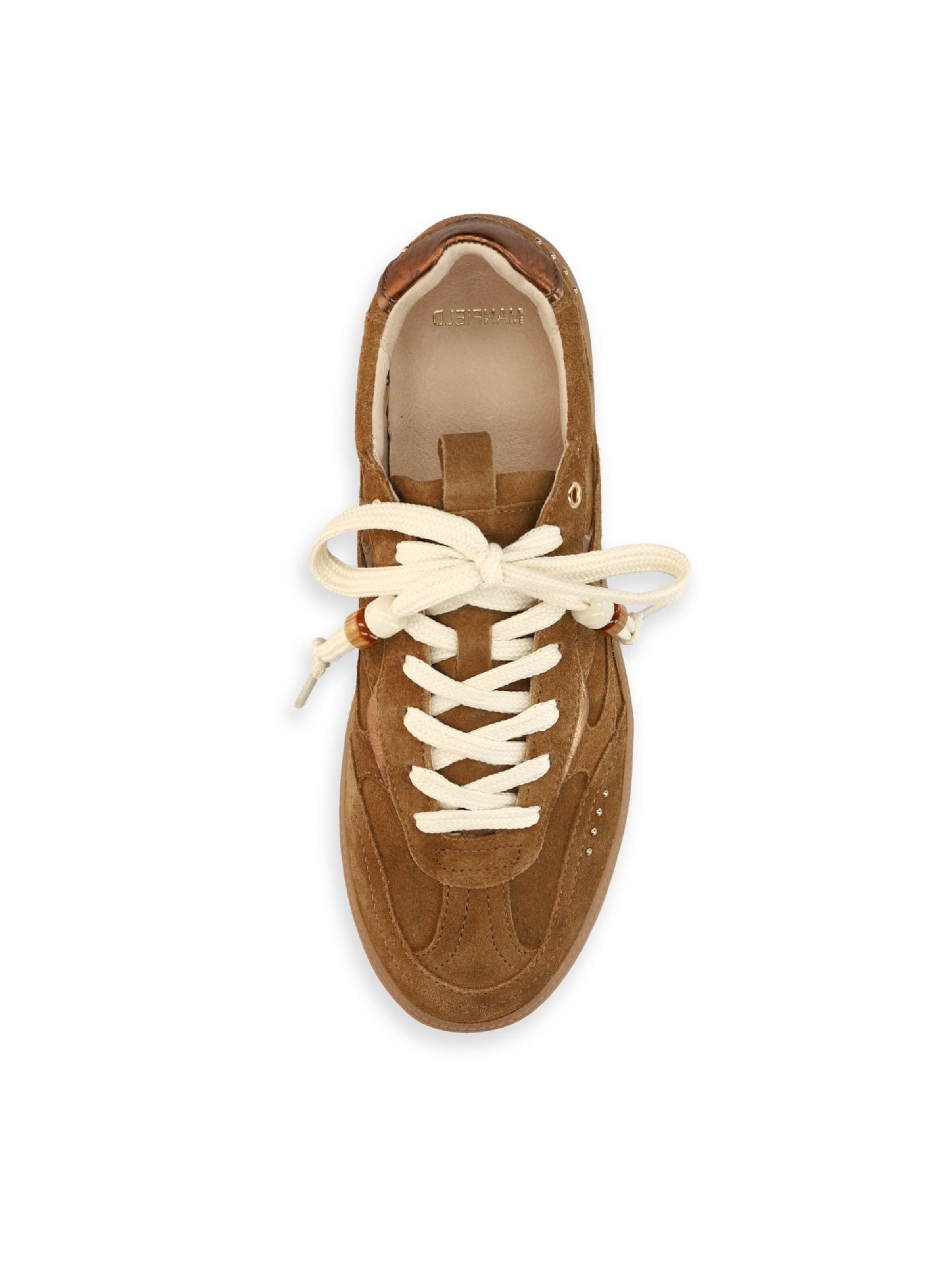 MANFIELD Sneaker in Braun