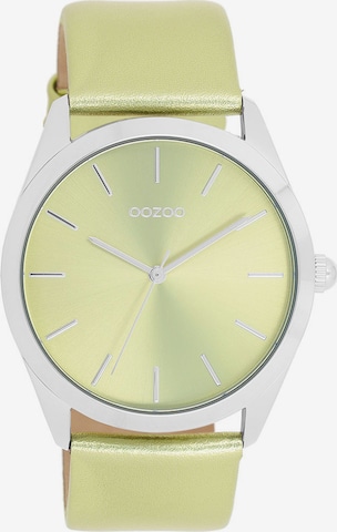 OOZOO Analoguhr in Grün: Vorderseite