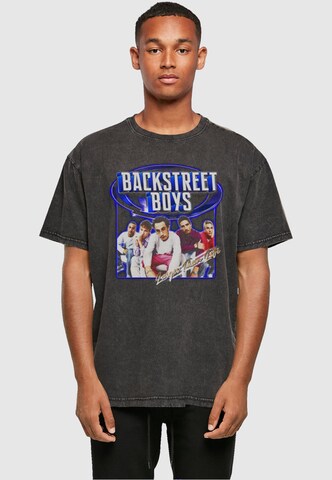 T-Shirt 'Backstreet Boys - Larger Than Life Recolor' Merchcode en noir : devant