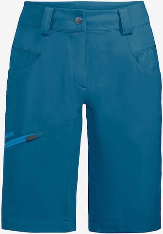 VAUDE Outdoor Pants ' Skarvan  ' in Blue: front