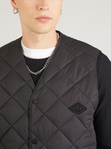 REPLAY - Chaleco en negro