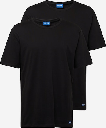 T-Shirt 'Naolo' HUGO en noir : devant