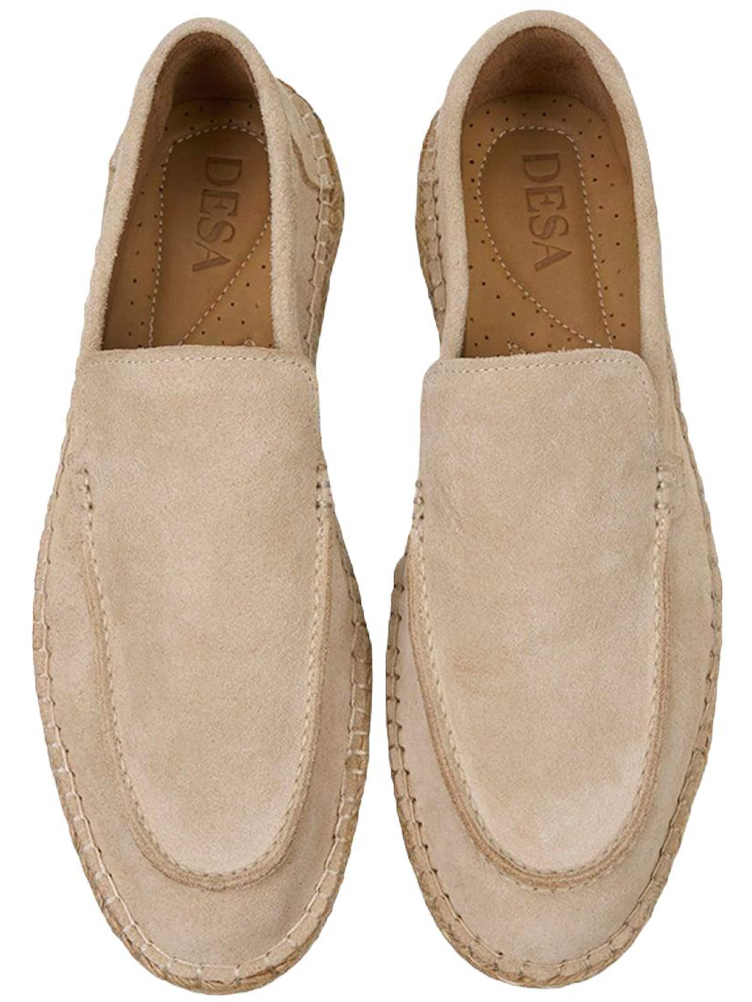 Desa Moccasins 'Slipper' in Beige