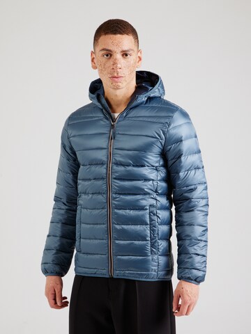 BLEND Tussenjas in Blauw: voorkant