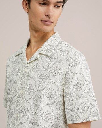 Coupe regular Chemise WE Fashion en blanc