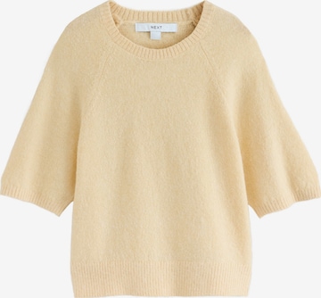 Next Pullover i gul: forside