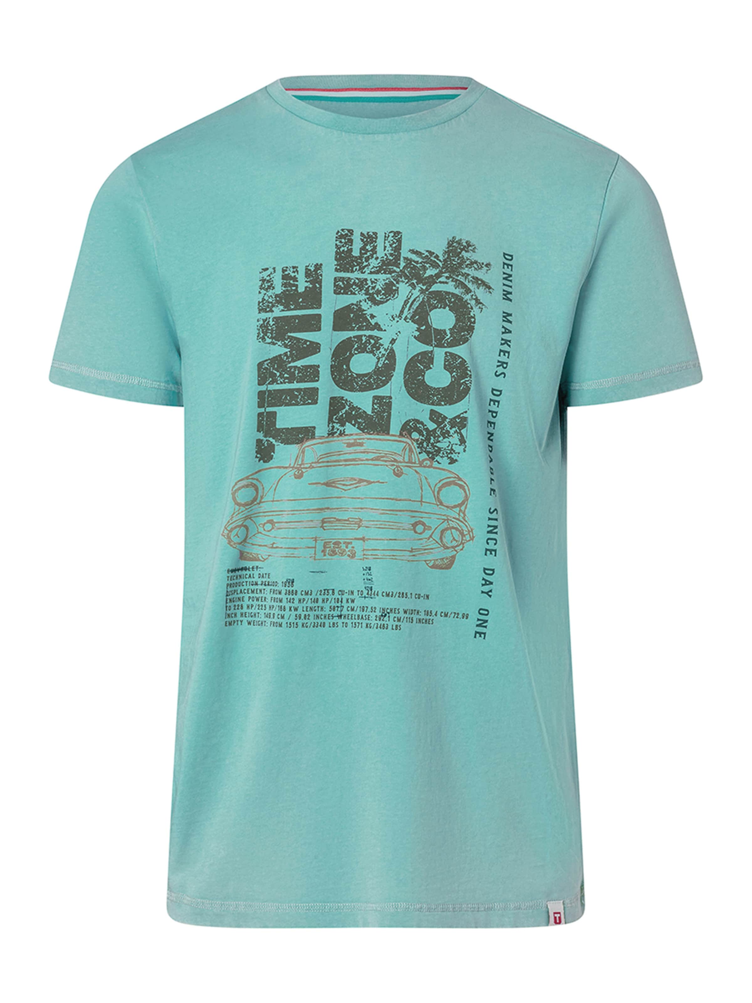 TIMEZONE Shirt 'Cuba' in Green: front