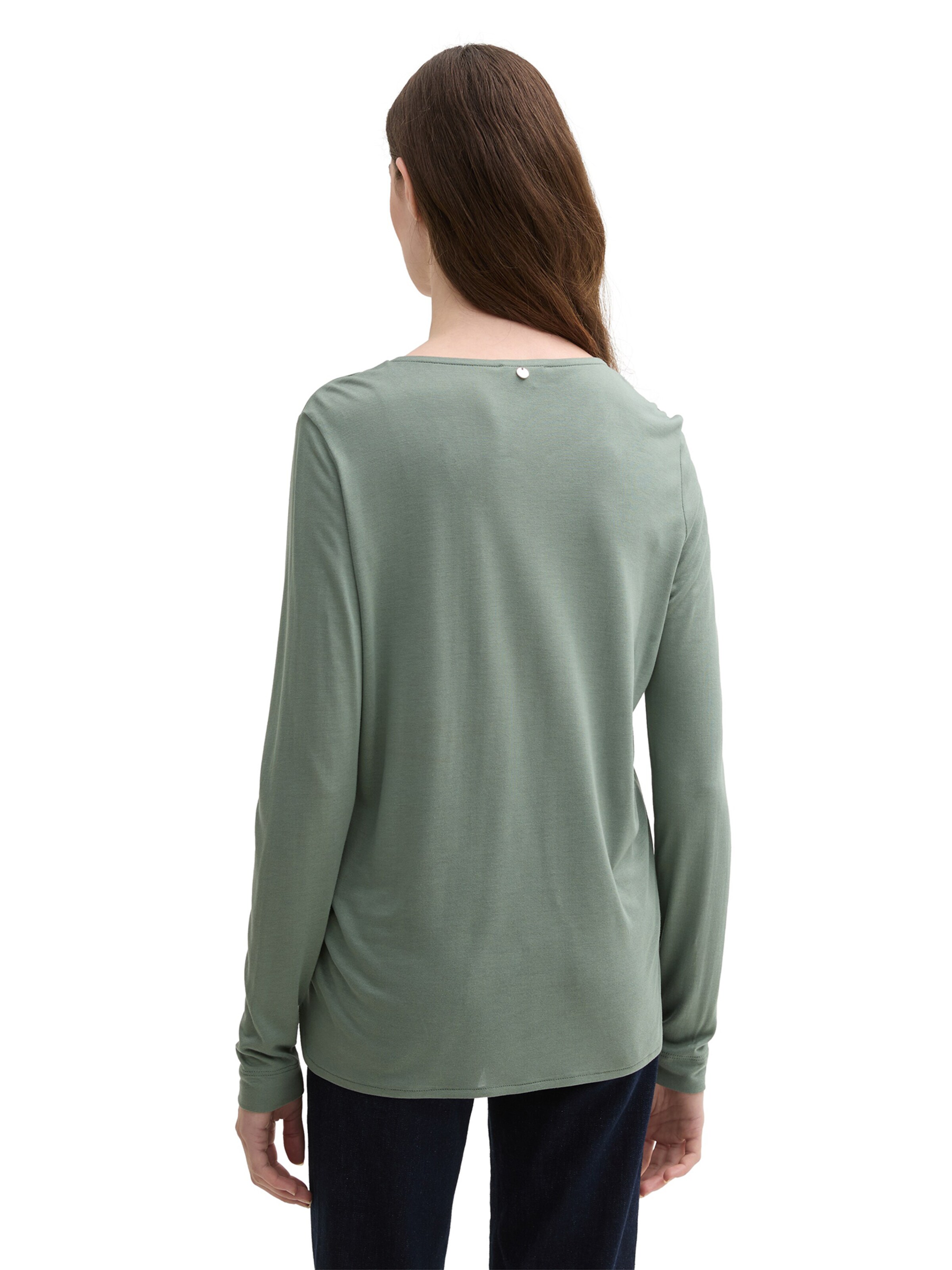 TOM TAILOR Shirt in Grün