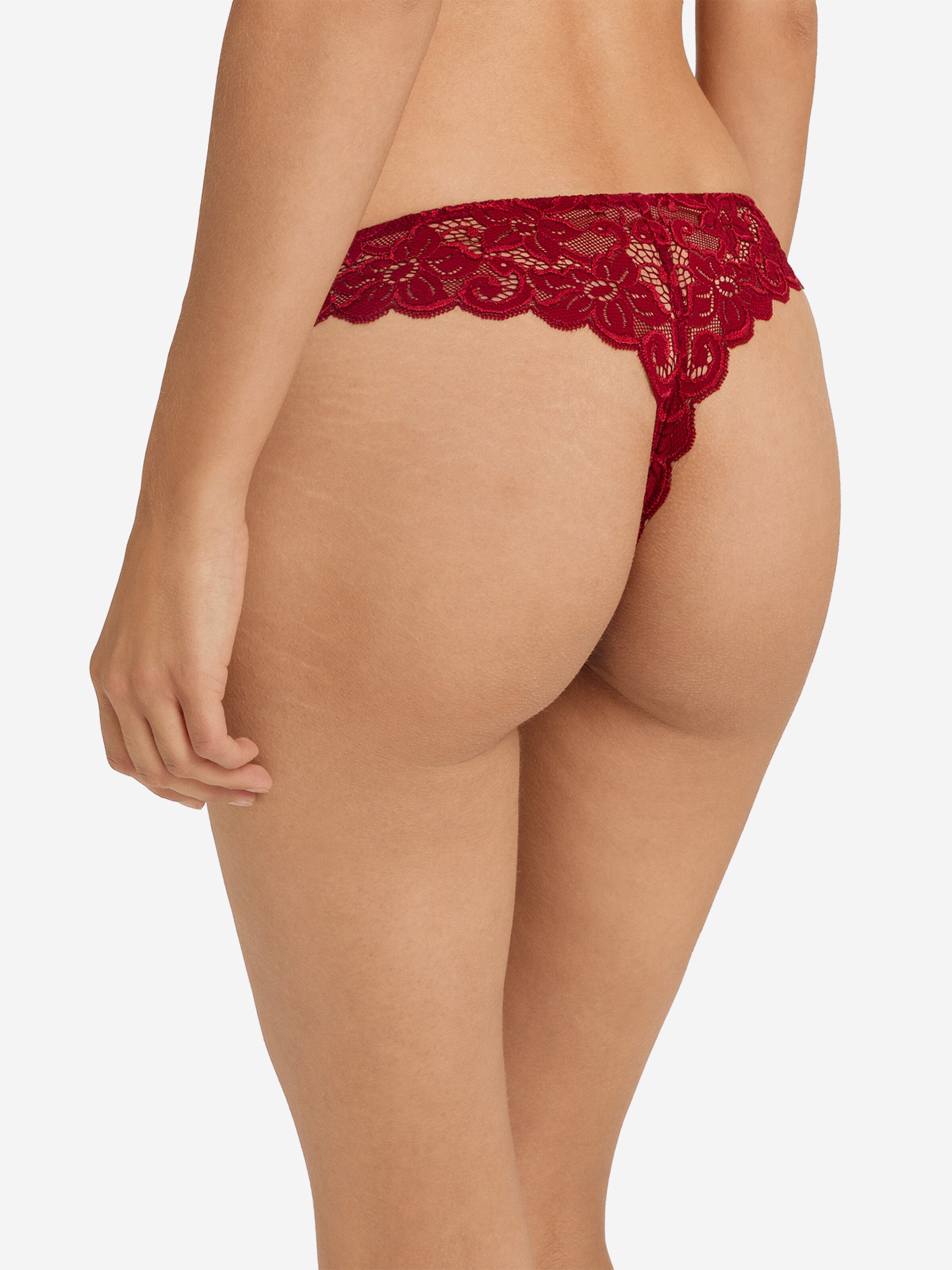 Hanro String ' Moments ' in Rood