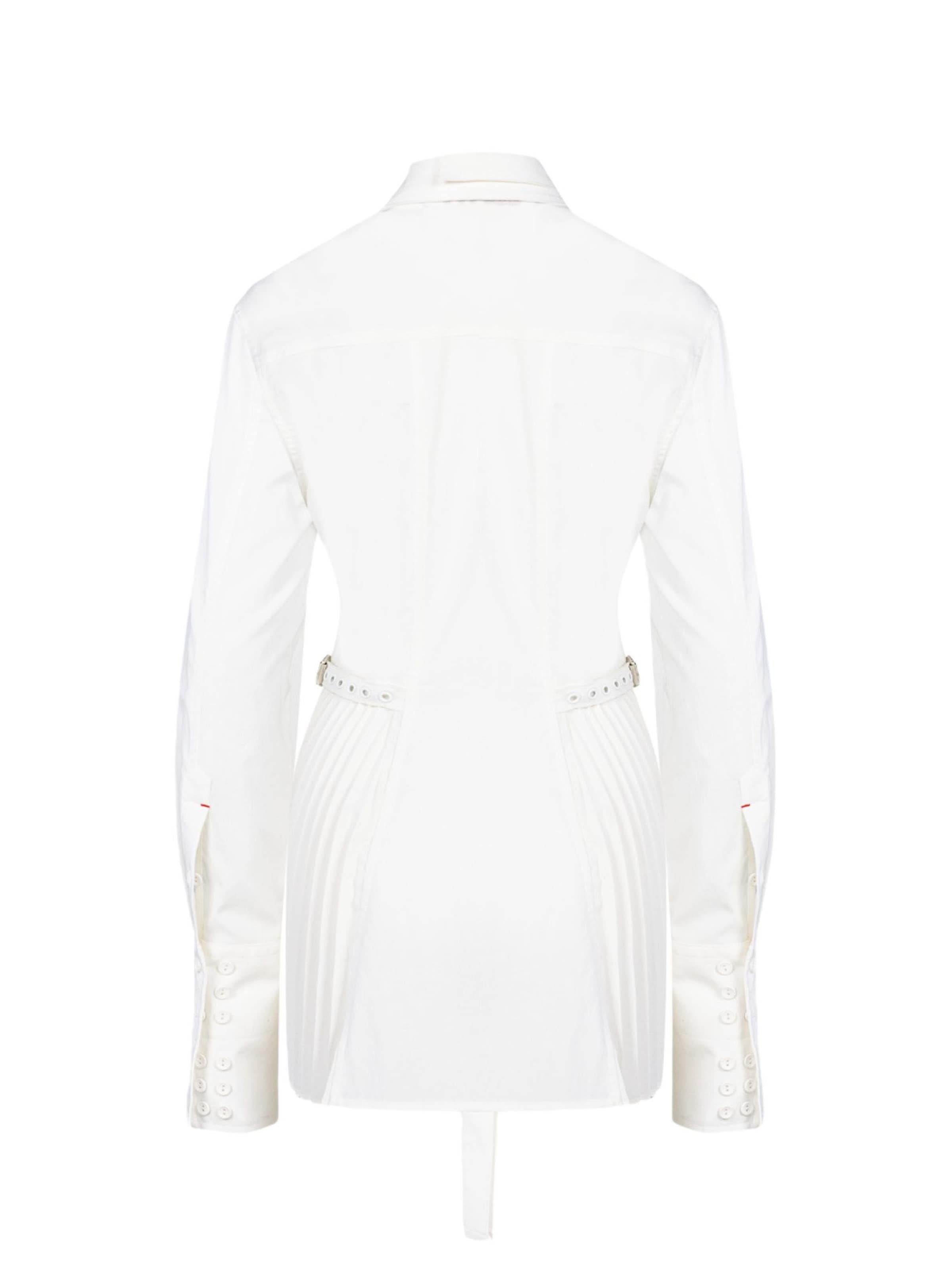 Robe-chemise 'Free Heaven' PCFG en blanc