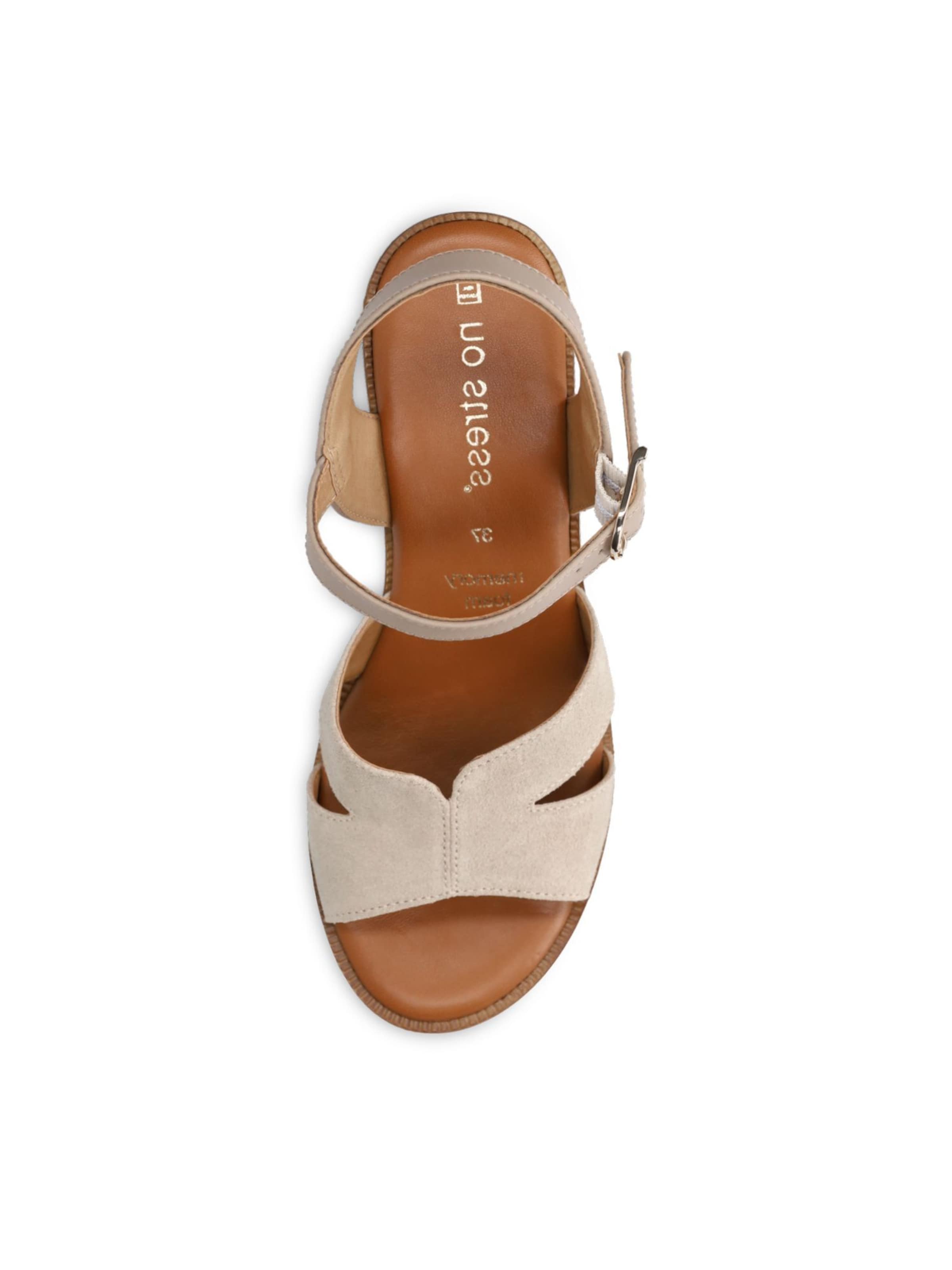 Sandales no stress en beige