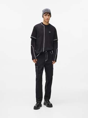 KARL LAGERFELD JEANS Štandardný strih Rifľové kapsáče - Čierna: predná strana