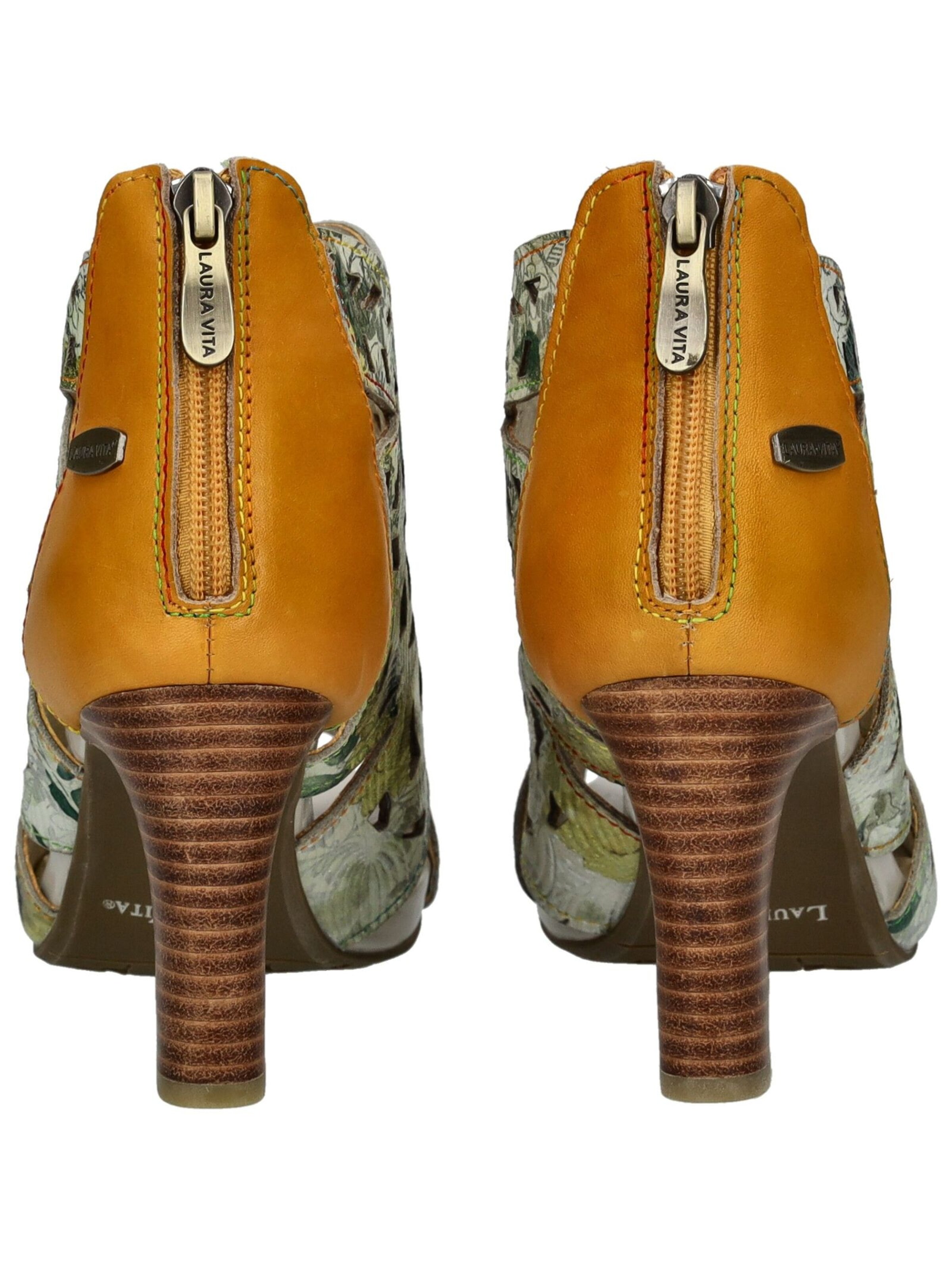 Laura Vita High front pumps in Silver