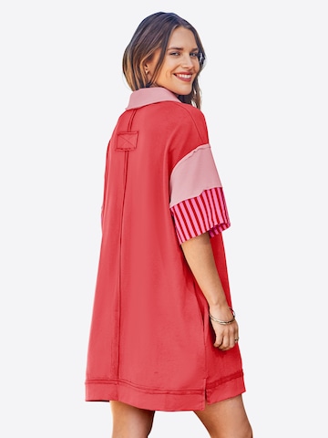 Imily Bela Šaty - Červená