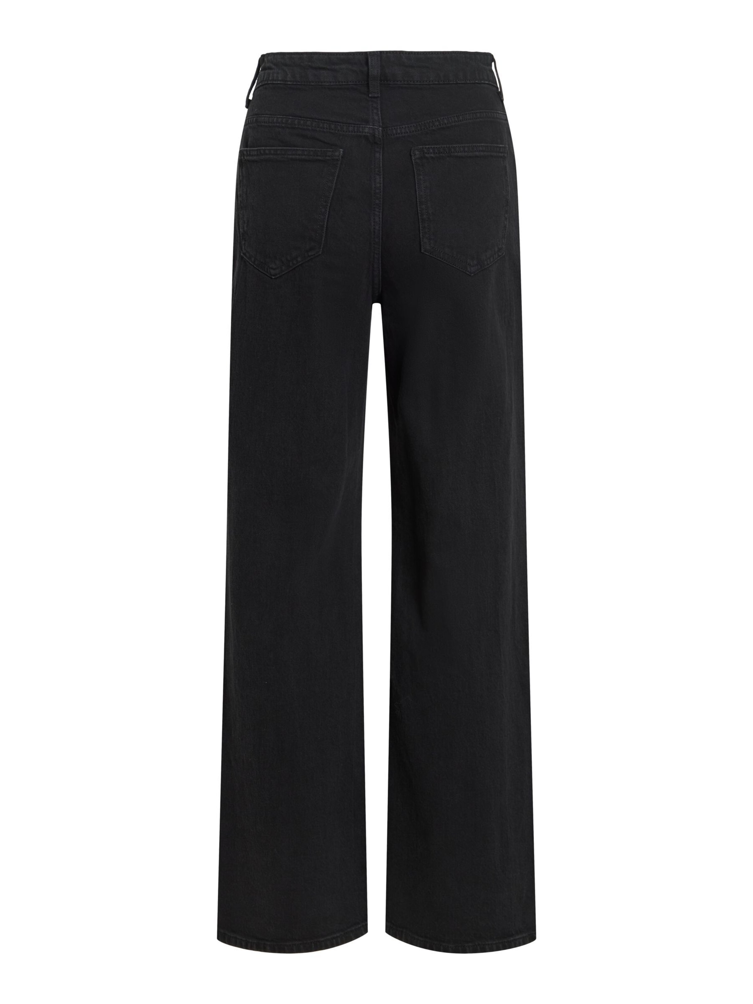 VILA - Loosefit Vaquero 'LISA' en negro