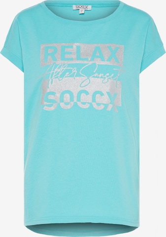 Soccx Shirt in Blau: predná strana