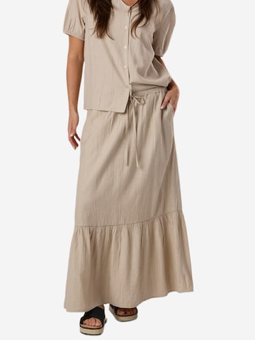 Seaside Skirt 'Savannah' in Beige: front